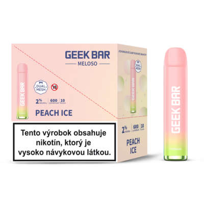 GEEKBAR Meloso Peach Ice 10PACK